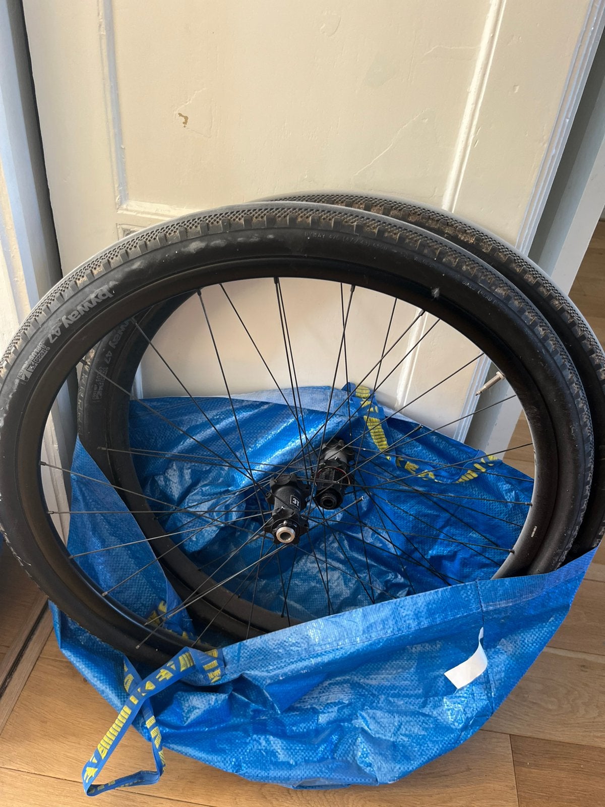 Set 26 inch wielen 3t met WTB ByWay 47 banden, Fietsen en Brommers, Wiel, Gebruikt, Overige materialen, Ophalen of Verzenden