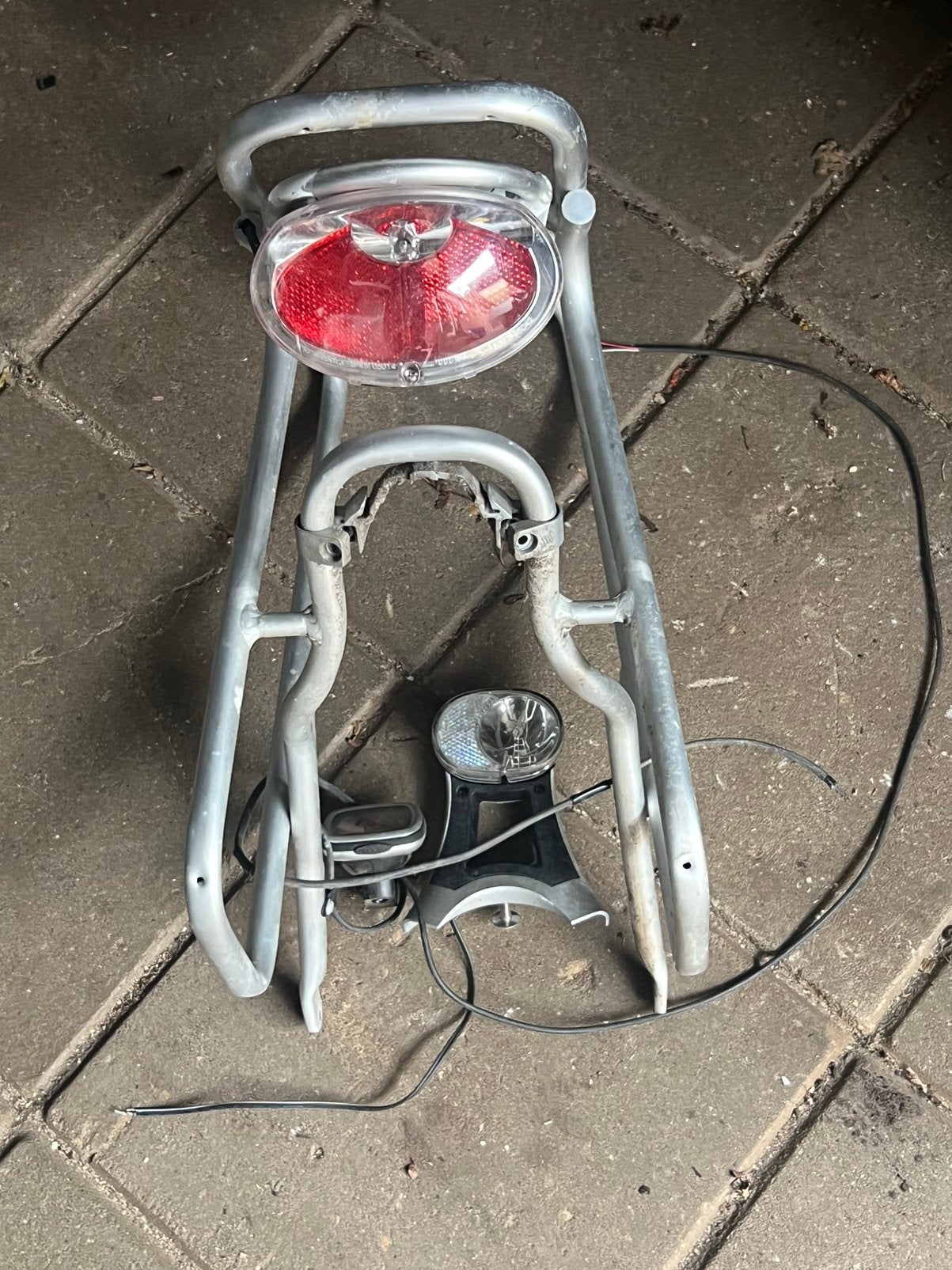 Fiets onderdelen, Ophalen