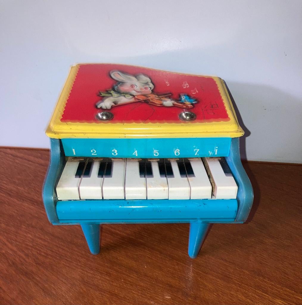Oud speelgoed; piano, Ophalen of Verzenden