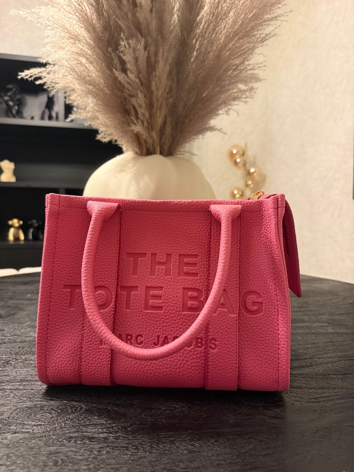 Marc Jacobs The Tote Bag - Felroze, Ophalen of Verzenden, Zo goed als nieuw, Roze, Handtas