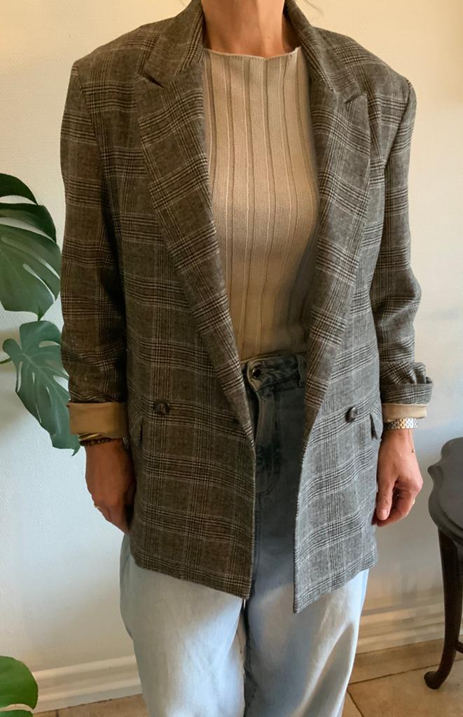 PENN & INK  geruit dames zomer Blazer maat 34 /36, Kleding | Dames, Jasjes, Kostuums en Pakken, Ophalen of Verzenden, Zo goed als nieuw