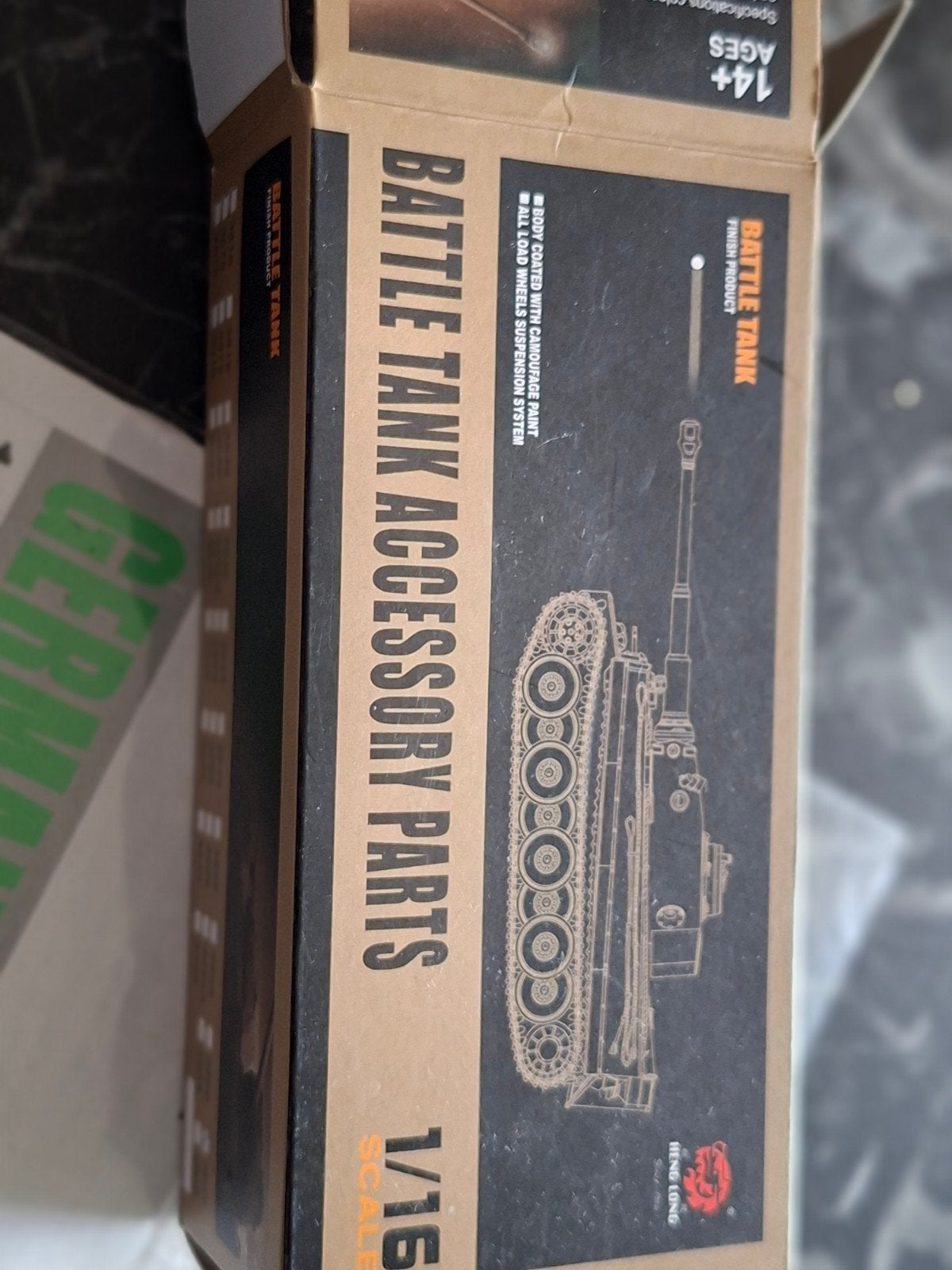 rc tank, Hobby en Vrije tijd, Modelbouw | Radiografisch | Overige, Ophalen of Verzenden, Gebruikt