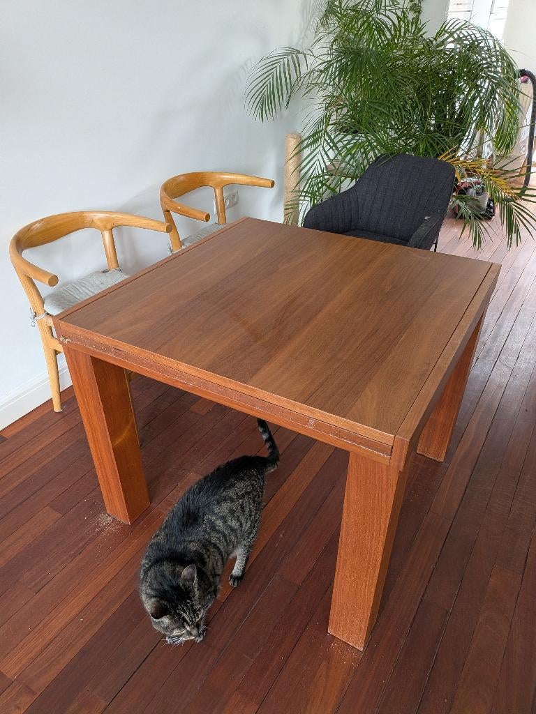 BoConcept houten eettafel, Ophalen, Gebruikt, 100 tot 150 cm, Eikenhout