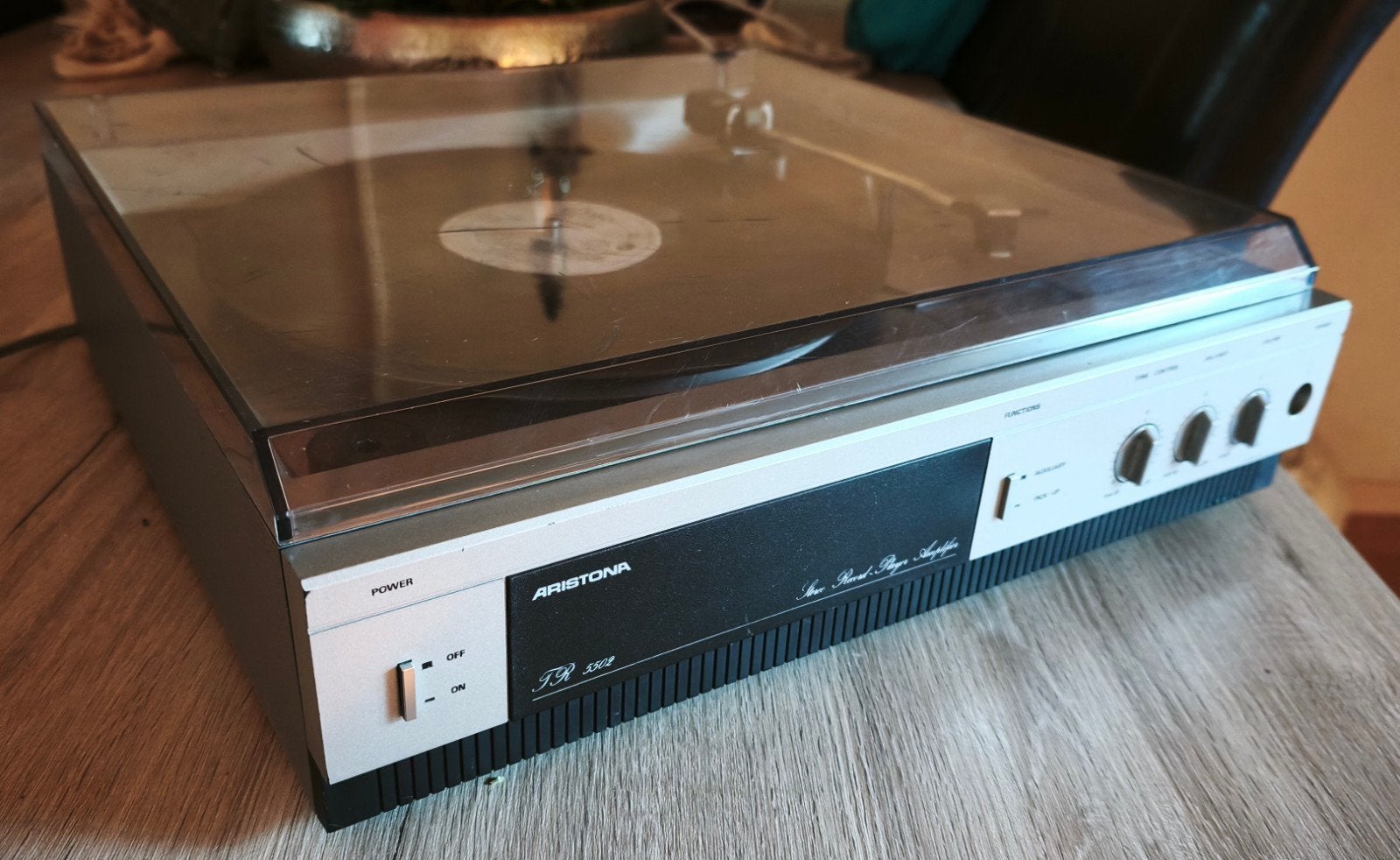 Vintage Aristona (Philips) Stereo Record Player Amplifier, Audio, Tv en Foto, Ophalen, Gebruikt, Overige merken