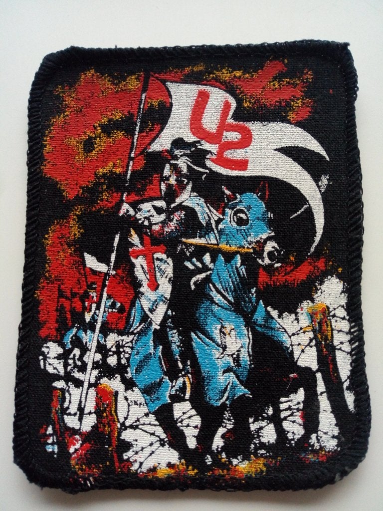 U2  vrij zeldzame vintage 80's patch 26, Ophalen of Verzenden, Nieuw, Kleding
