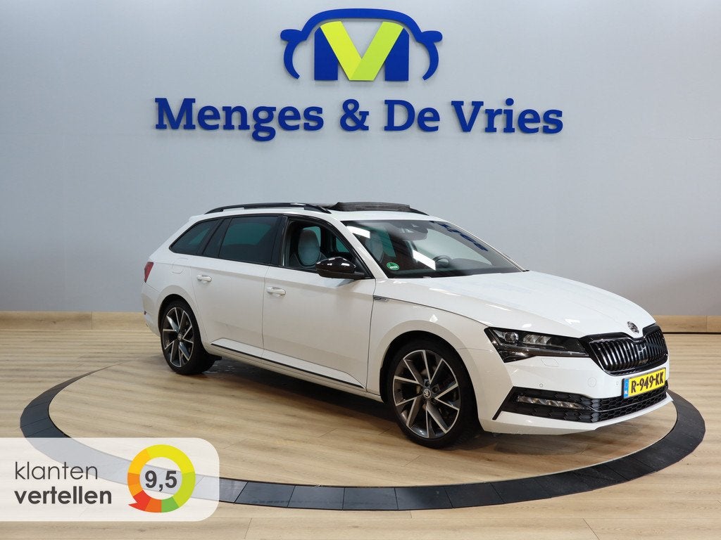 Skoda Superb Combi 1.5 TSI ACT Sportline Business Airco ECC, Auto's, Skoda, Bedrijf, Te koop, Superb, 360° camera, ABS, Achteruitrijcamera