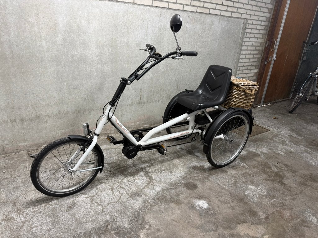 Tri-Bike elektrische driewielfiets 7V 2.864 km, Fietsen en Brommers, Ophalen, Gebruikt, Velgrem, Trybike