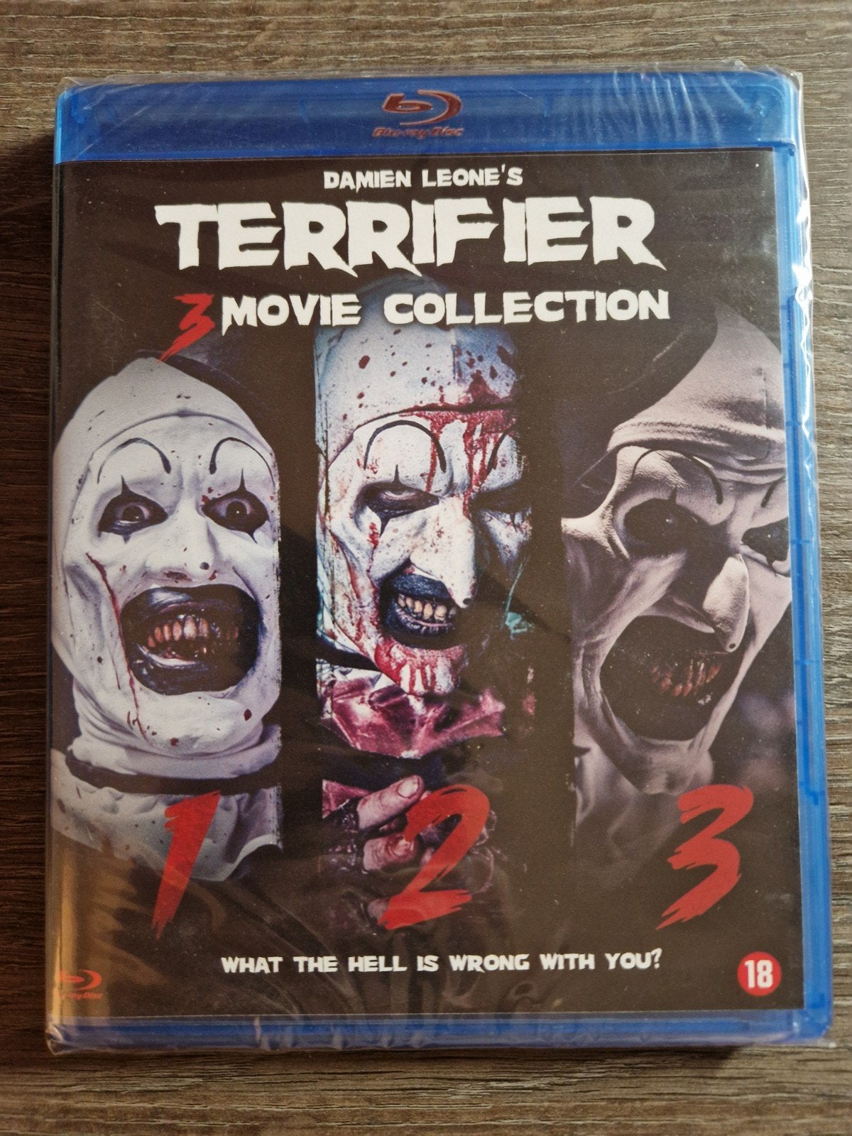 Terrifier 3-movie Collection 3-disc blu-ray box *NIEUW*, Horror, Nederlands, Ophalen of Verzenden, Blu-ray