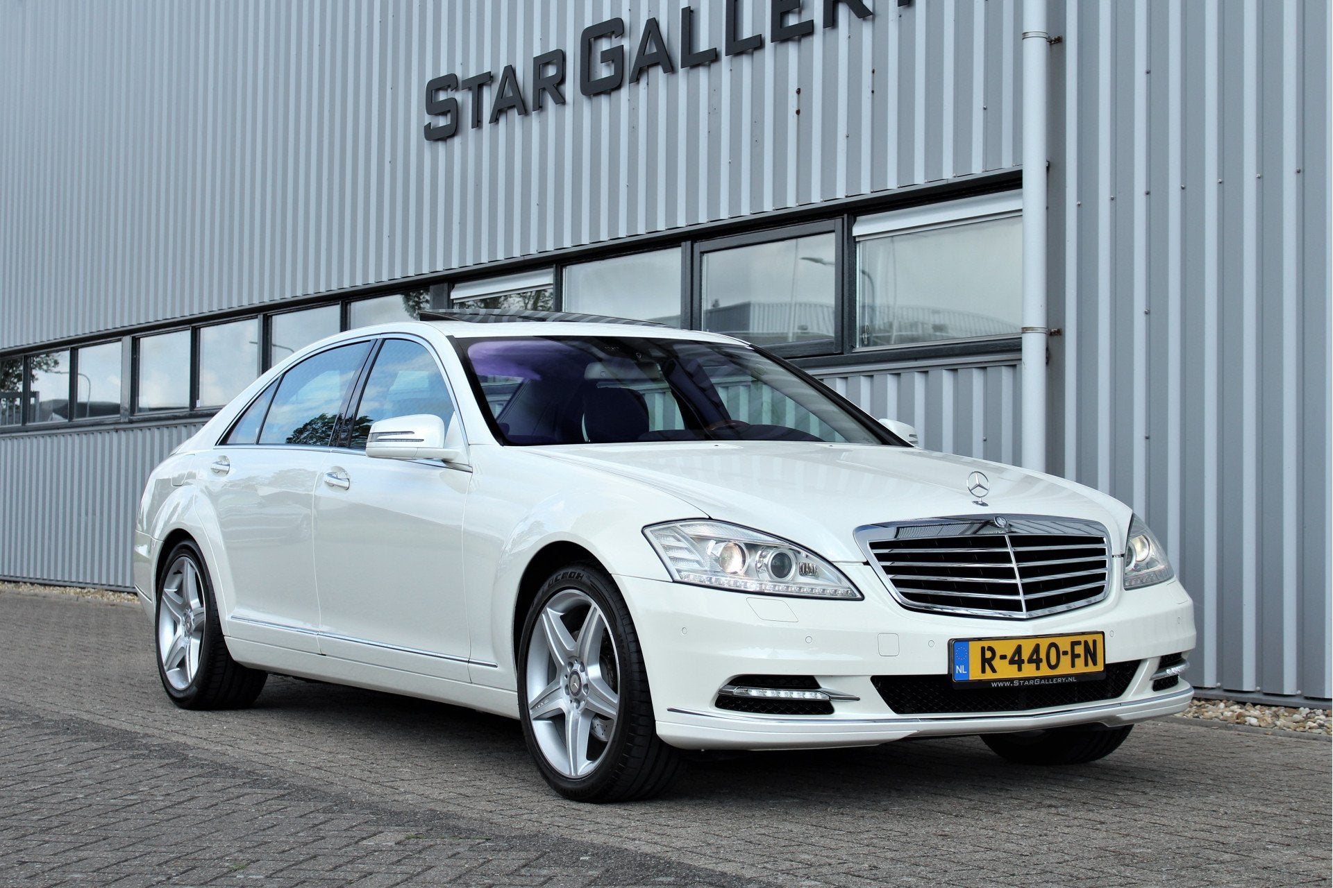 Mercedes-Benz S-Klasse S 400 HYBRID Lang Youngtimer BTW auto, Euro 5, Achterwielaandrijving, Gebruikt, Zwart