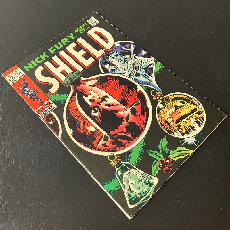 Nick Fury, Agent of S.H.I.E.L.D. Vol.1 #10 (1969) VF- (7.5), Amerika, Marvel Comics, Ophalen of Verzenden, Gelezen