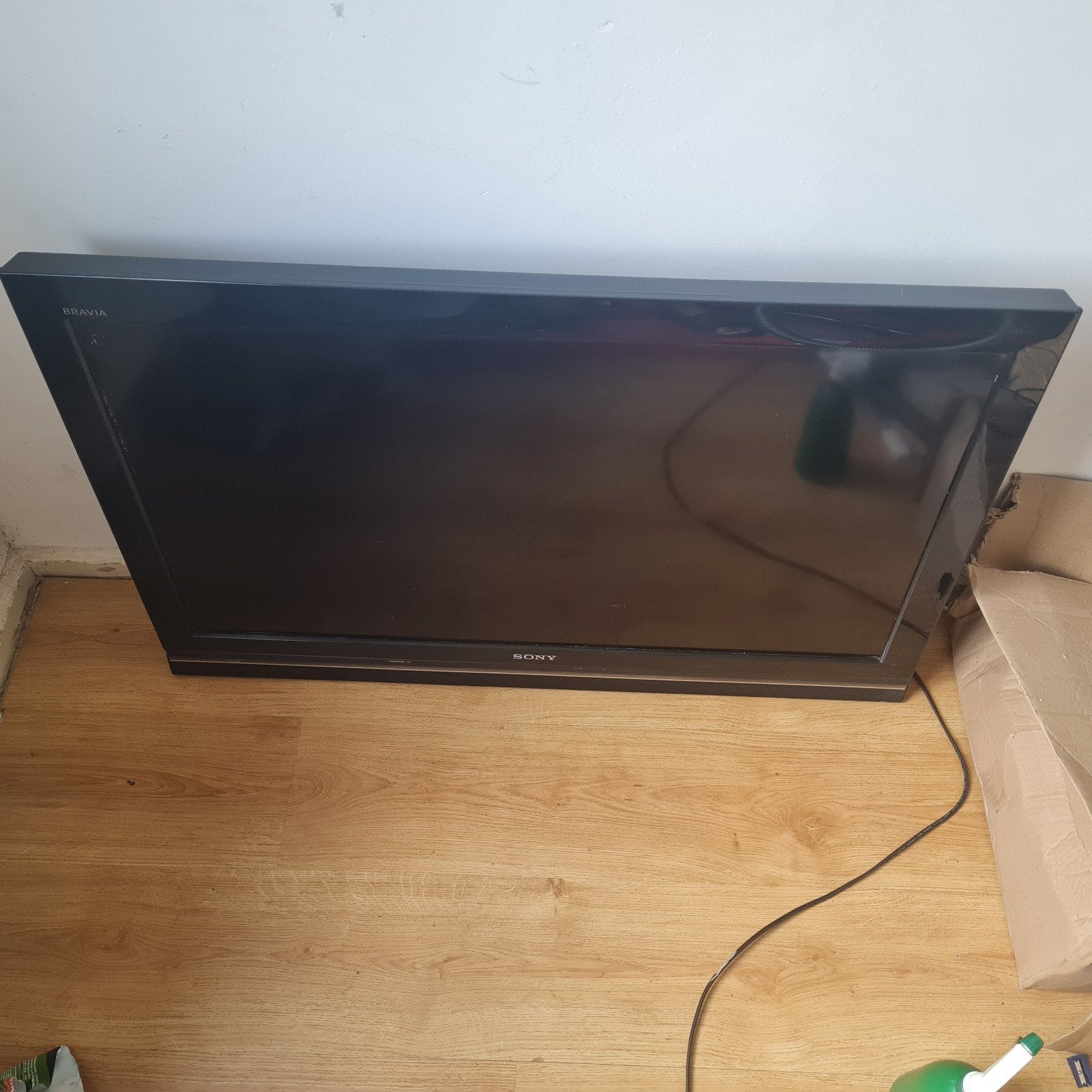 Sony Bravia KDL-37W5710 – 37 Inch LCD Televisie, Ophalen, Vrijstaande haard, Elektrische haard