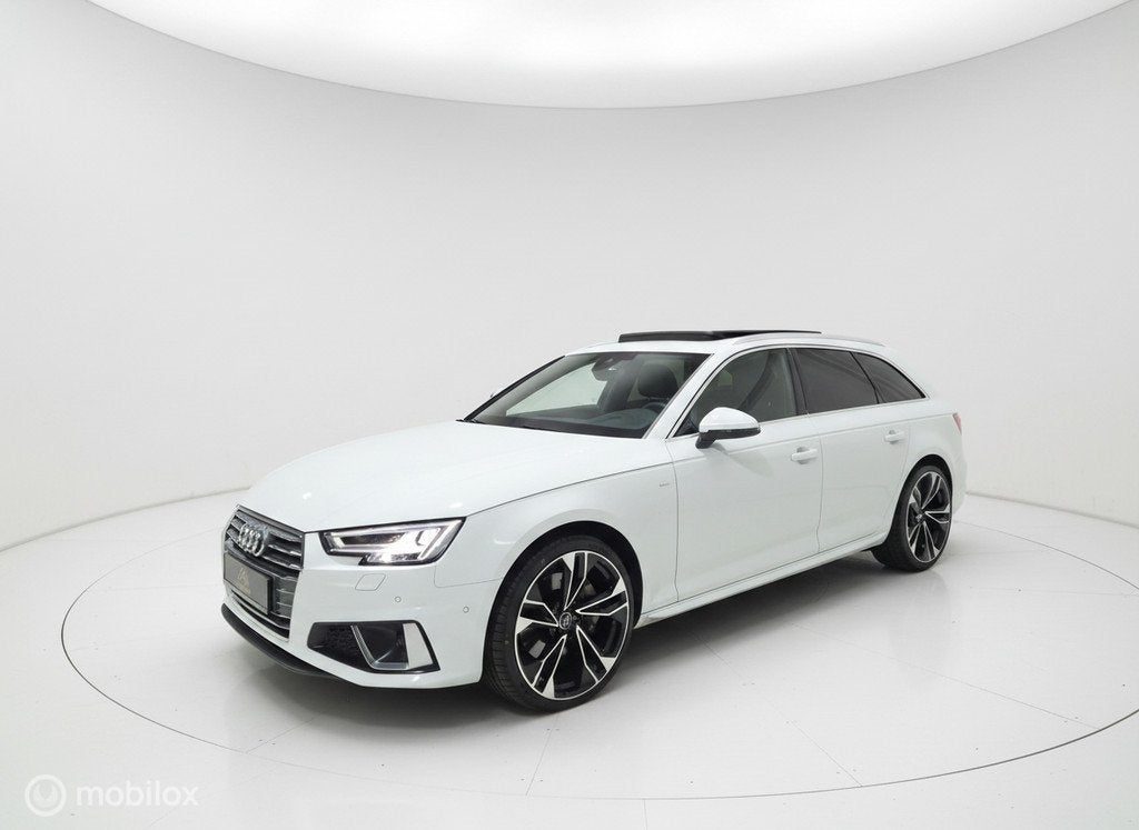 Audi A4 Avant 45 TFSI S-line Pro Line 245pk |Panoramadak|Hea, Auto's, Audi, Automaat, Gebruikt, Zwart, 4 cilinders