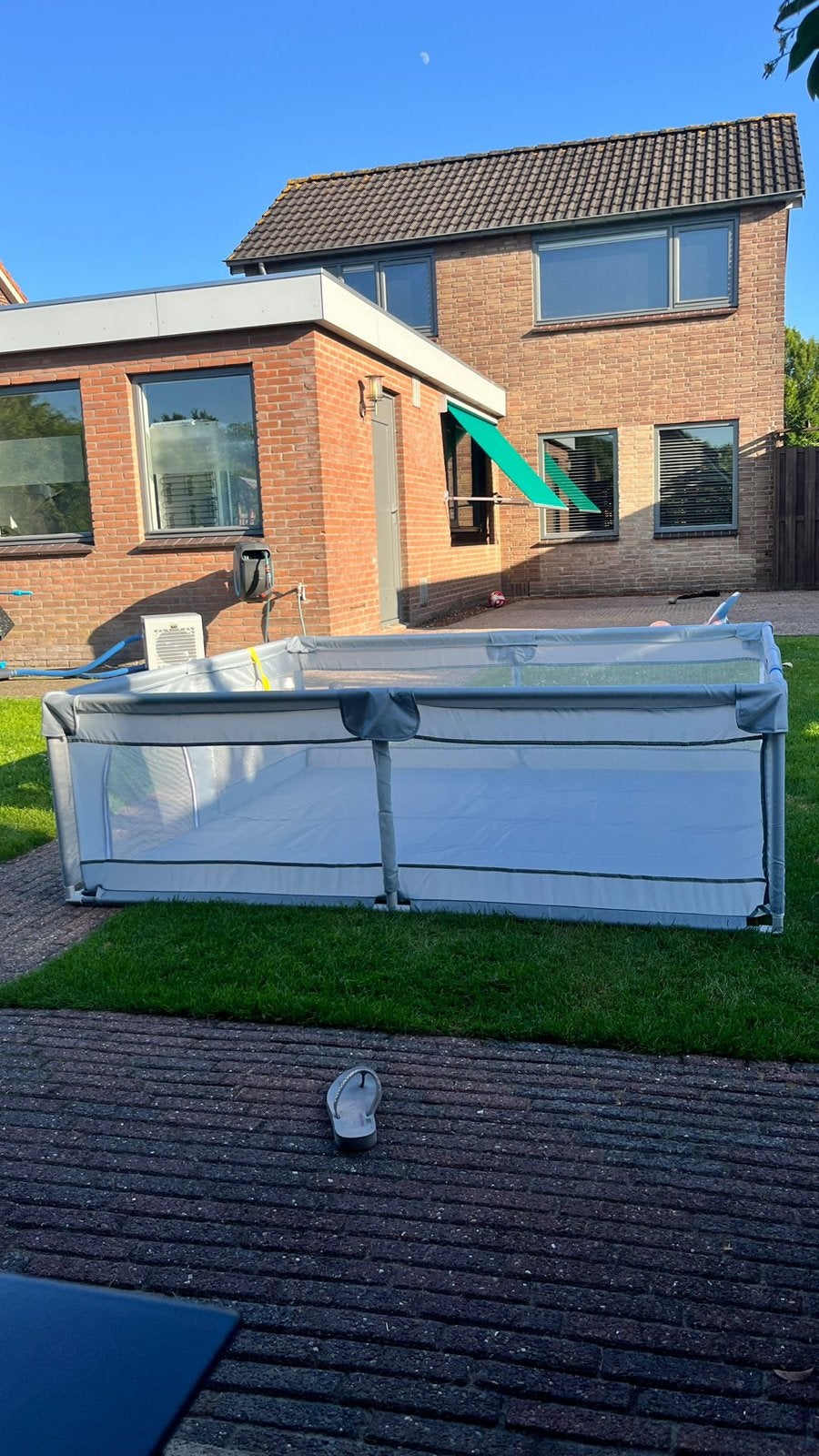 Ruime baby speelbox 180x200 cm - Goede staat, Ophalen, Zo goed als nieuw, Rechthoekig