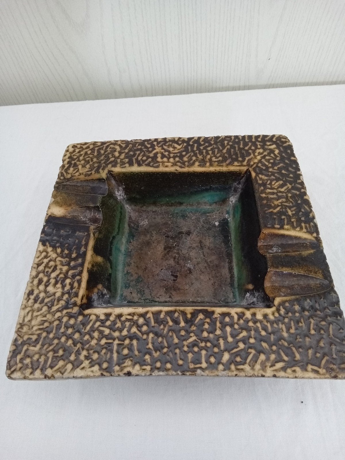 Brutalist Stijl Asbak Agu Reuver - Jaren '50/'60, Ophalen of Verzenden