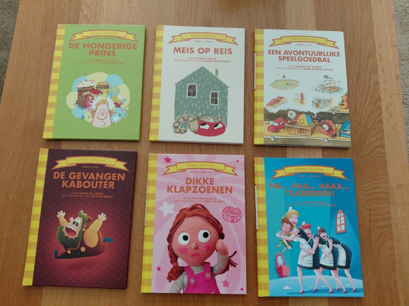 Borre Boekjes - Set van 6 kinderboeken in nieuwstaat, Ophalen of Verzenden