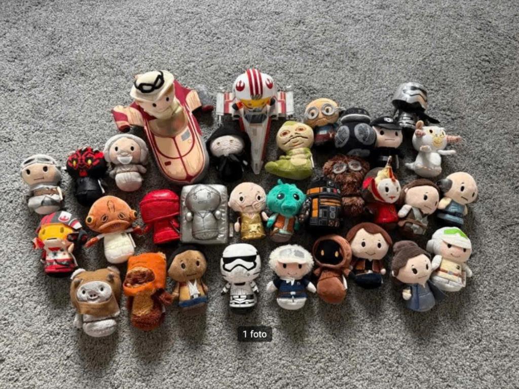 Hallmark Itty Bitty's van Star Wars, Ophalen of Verzenden, Gebruikt, Actiefiguurtje