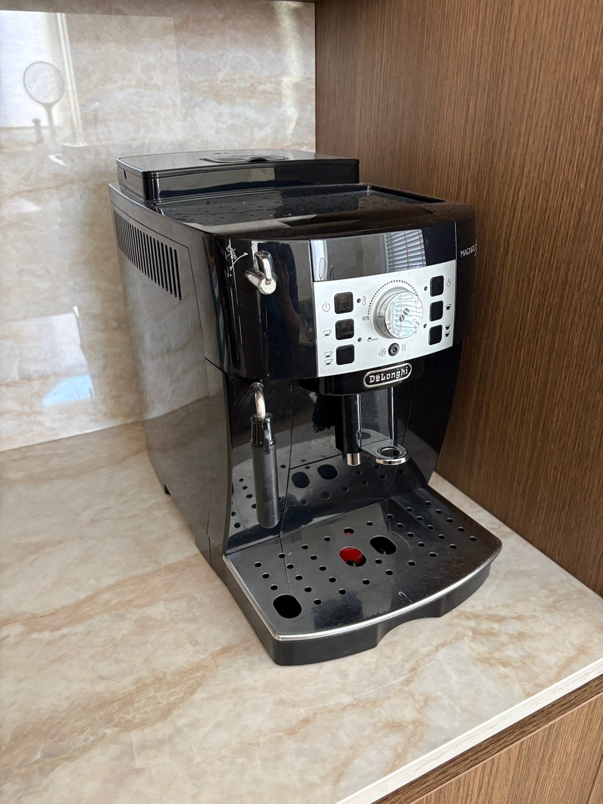 Delonghi Magnifica S vol automatische koffiemachine, Witgoed en Apparatuur, Koffiezetapparaten, Ophalen of Verzenden, Zo goed als nieuw