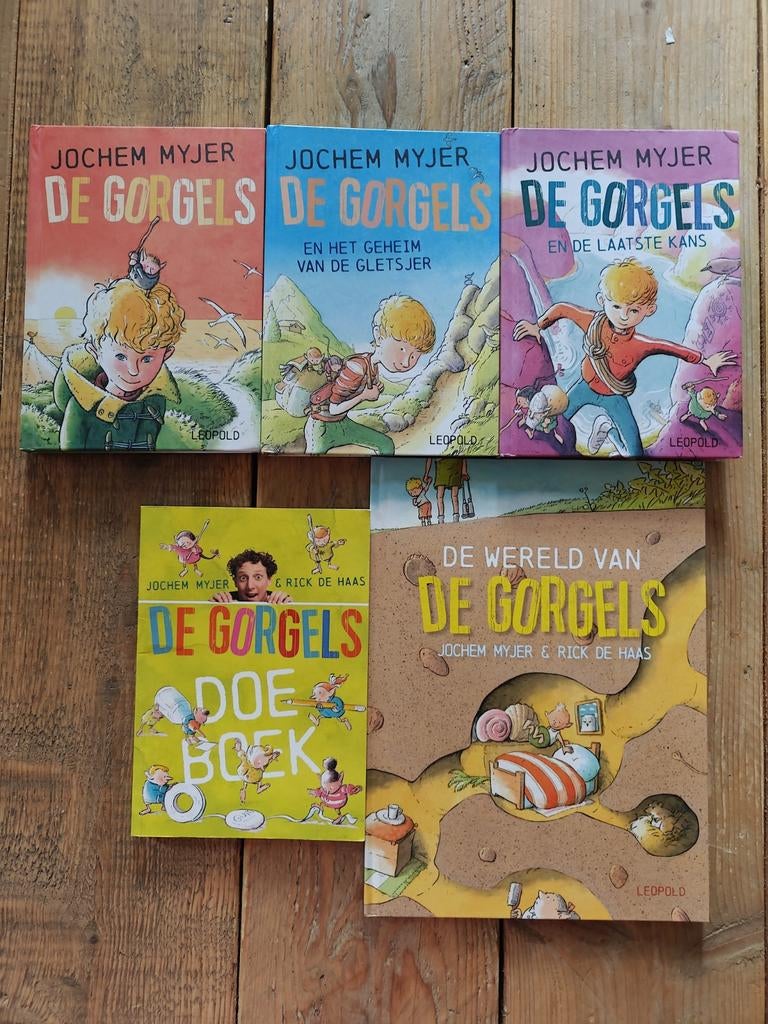 5 X De Gorgels., Ophalen of Verzenden
