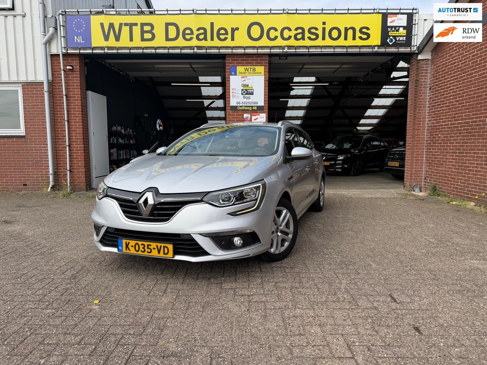 Renault Mégane Estate 1.5 Blue dCi Limited Edition, 1e Eig,, Voorwielaandrijving, Stof, Gebruikt, 4 cilinders