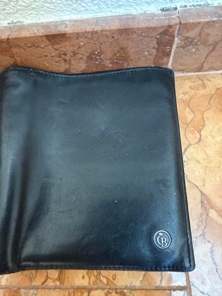 Castelijn & Beerens Vita Zwart Lederen Billfold Portemonnee, Zwart, Zo goed als nieuw, Leer, Ophalen