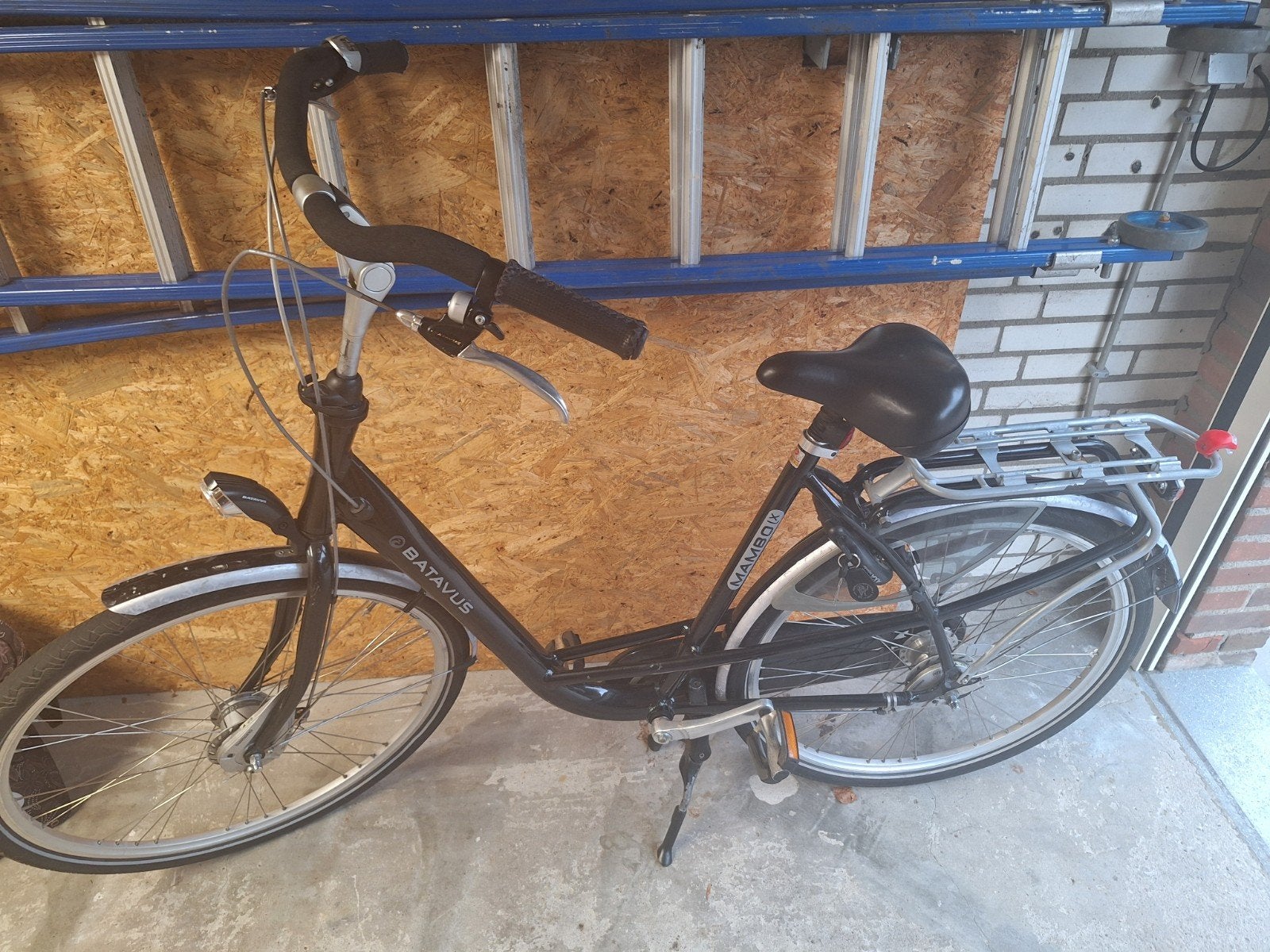 Oude Batavus fiets, Fietsen en Brommers, Gebruikt, Velgrem, Versnellingen, Batavus