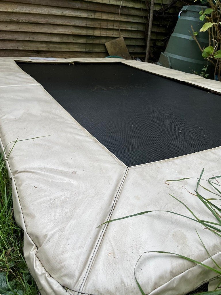 Avyna trampoline rechthoek, Ophalen of Verzenden, Zo goed als nieuw
