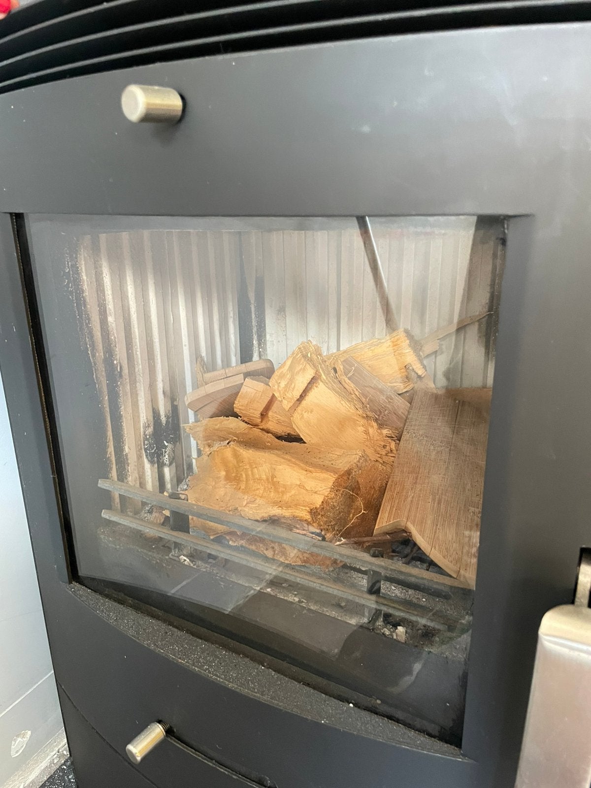 Houtkachel, Huis en Inrichting, Kachels, Ophalen, Zo goed als nieuw, Hout, Houtkachel