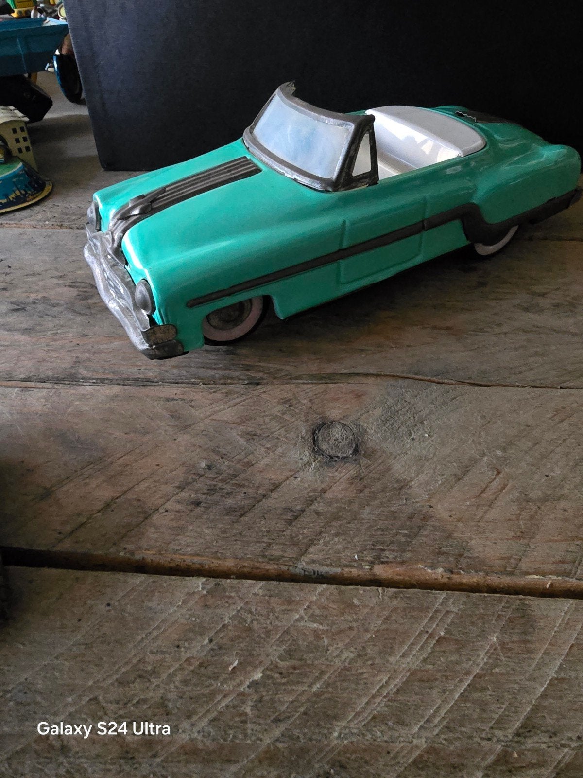 Vintage blikken auto Pontiac Chieftain Convertible, Ophalen of Verzenden