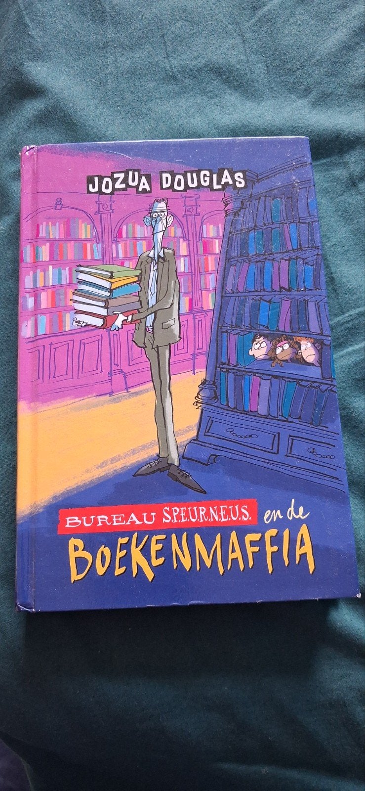 Bureau Speurneus en de Boekenmaffia - Jozua Douglas, Ophalen of Verzenden, Zo goed als nieuw, Jozua Douglas, Fictie algemeen