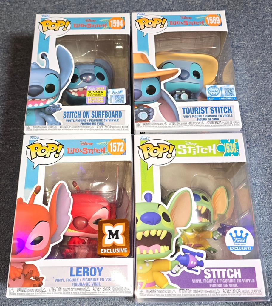 Funko Pop! Collectie Stitch (4 stuks), Ophalen of Verzenden, Nieuw