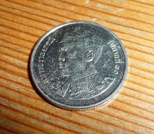 munt 1 Thaise baht, Ophalen of Verzenden