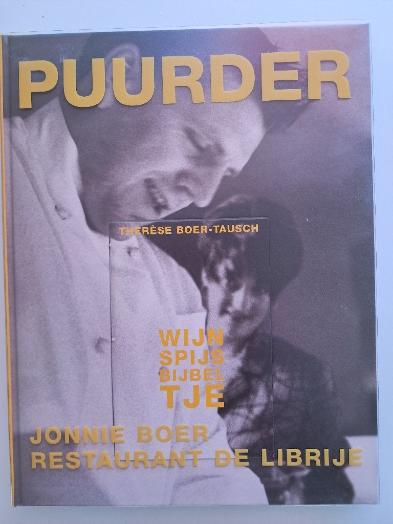 Jonnie Boer PUURDER 'Wijn spijs bijbeltje', Boeken, Kookboeken, Hoofdgerechten, Ophalen of Verzenden, Zo goed als nieuw, Frankrijk