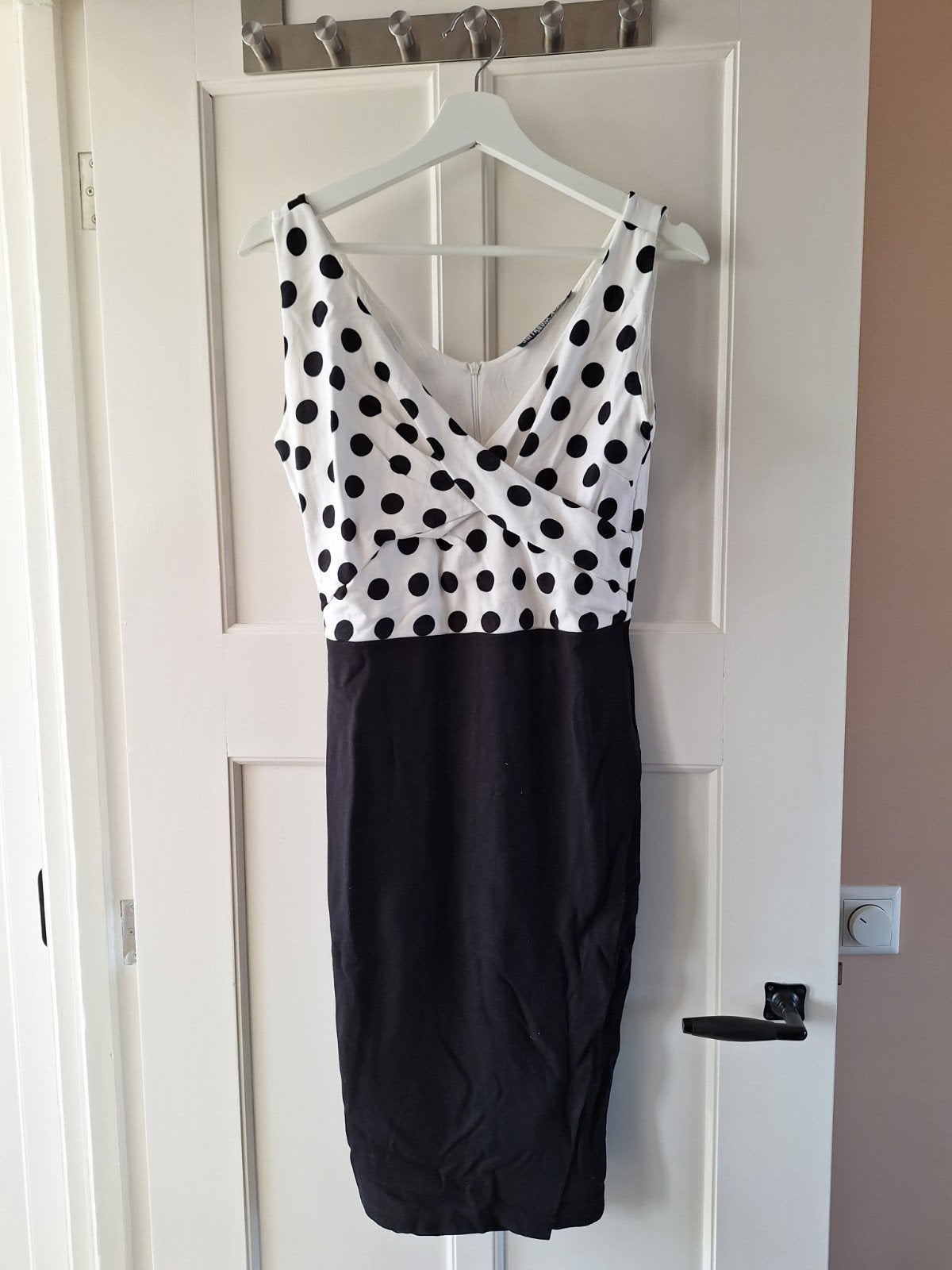 Feestelijke jurk van Juffrouw Jansen, Kleding | Dames, Ophalen of Verzenden, Wit, Knielengte
