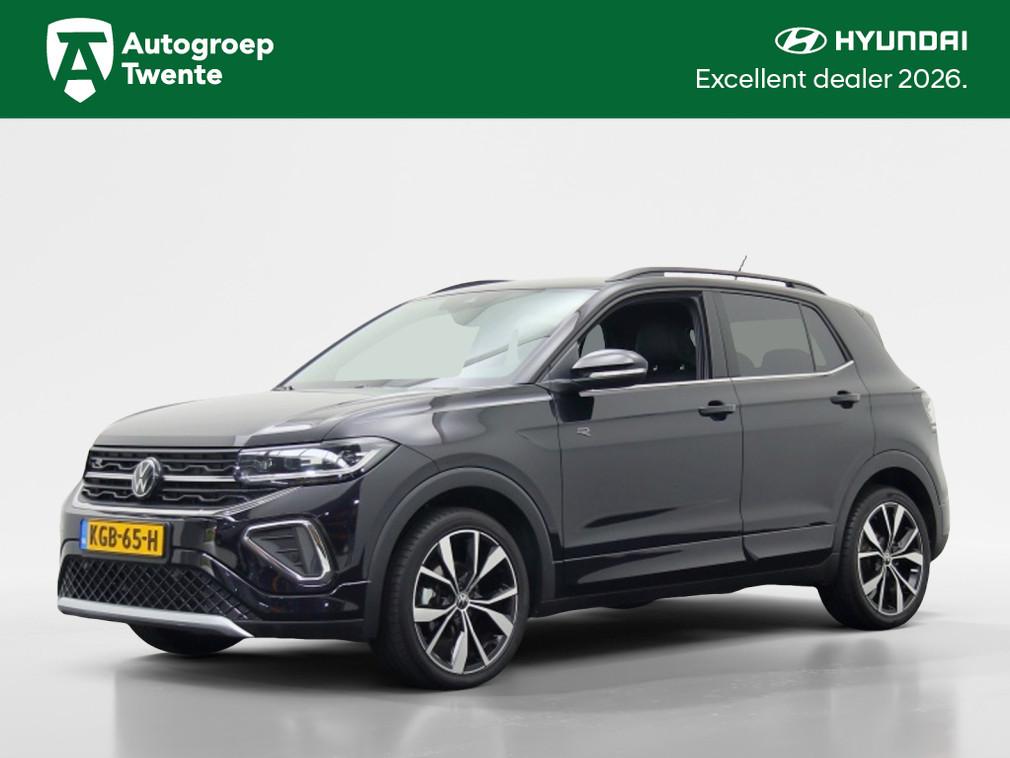 Volkswagen T-Cross 1.0 TSI R-Line | Private Lease 569,- p.m., Automaat, Gebruikt, 116 pk, Zwart