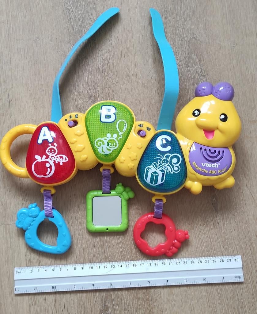 Vtech Interactieve Speelgoed Rups - Geluid, Licht & Muziek, Ophalen of Verzenden, Zo goed als nieuw, 6 maanden tot 2 jaar
