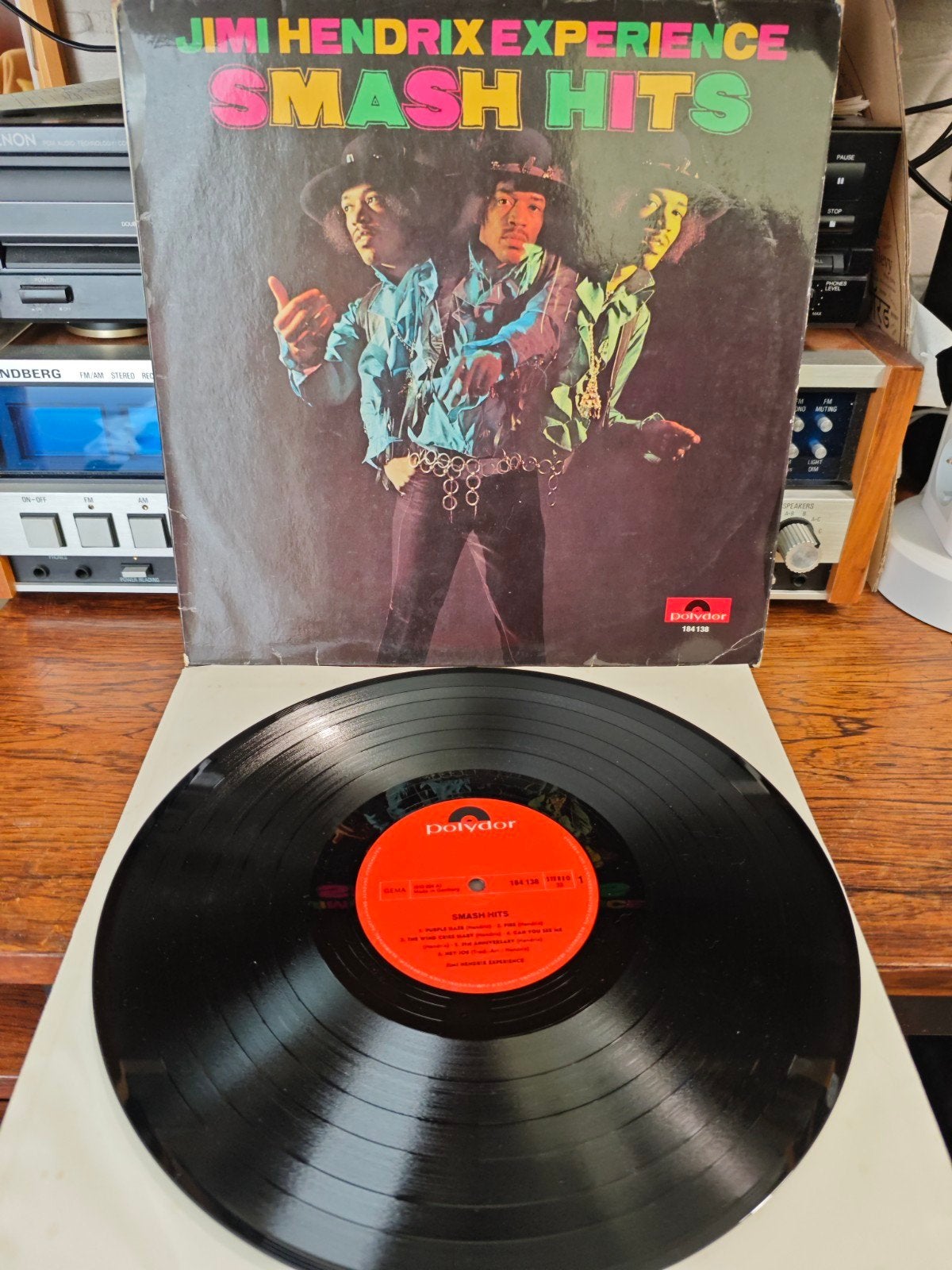 Jimi Hendrix Experience - Smash Hits LP (Polydor), LP, Gebruikt, Ophalen of Verzenden, Classic Rock