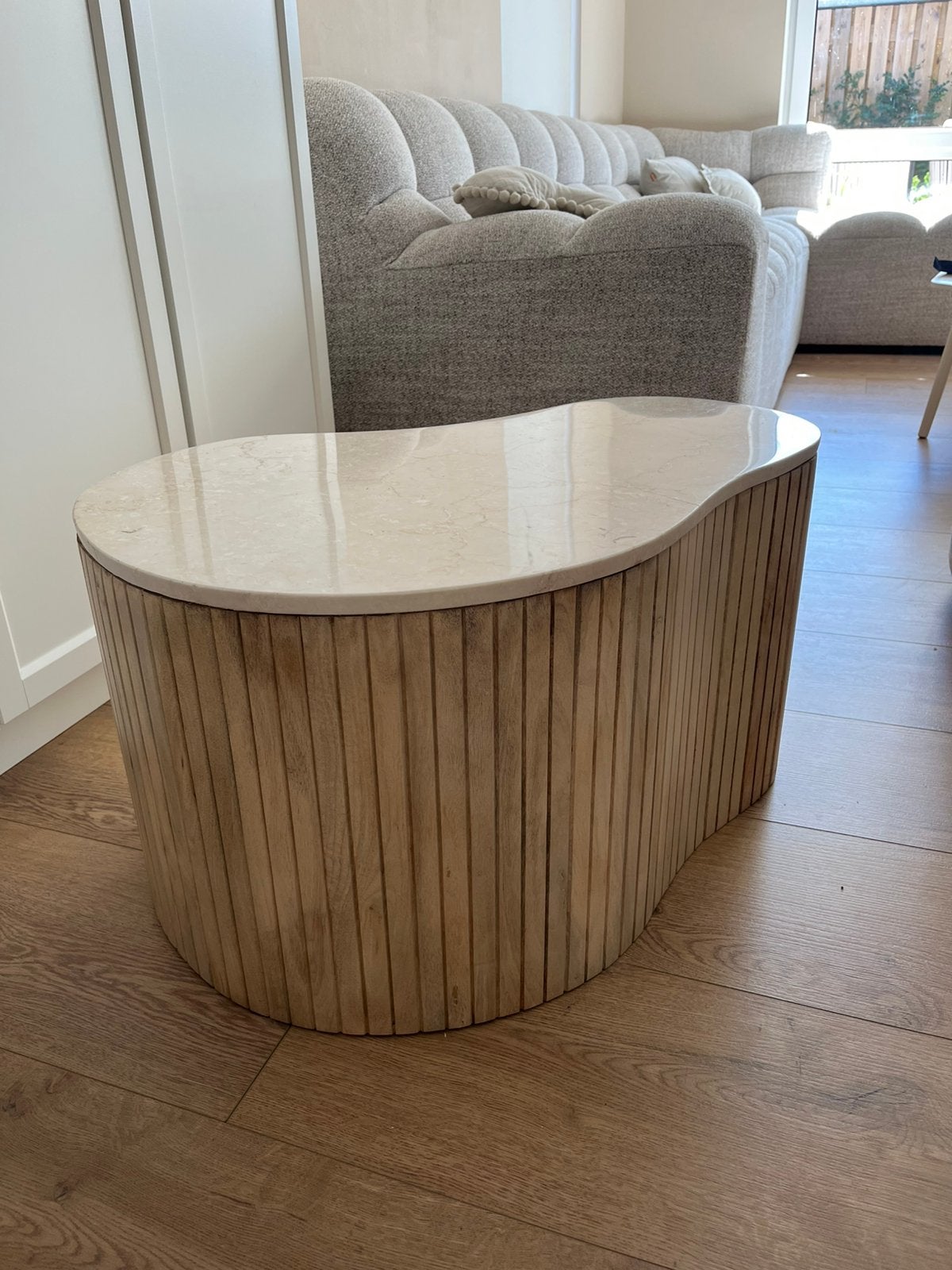 Salontafel Kira, Huis en Inrichting, Tafels | Salontafels, Ophalen, Zo goed als nieuw, Rechthoekig, 50 tot 100 cm