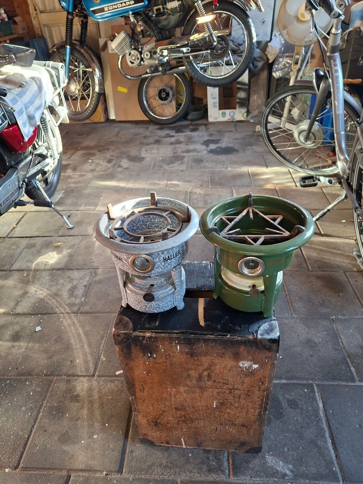 petroleum stel samen of appart te koop, Ophalen