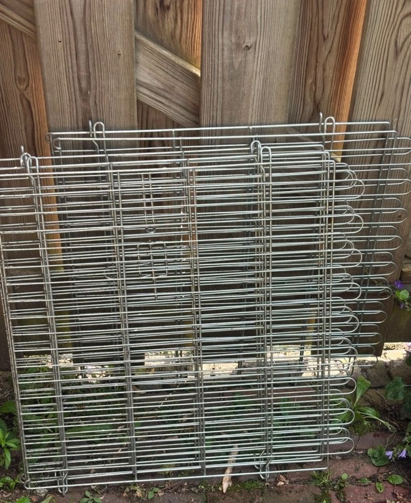 Ren dieren kooi hok  met net en voerbank drinkbak, Dieren en Toebehoren, Knaagdieren en Konijnen | Hokken en Kooien, 110 cm of meer