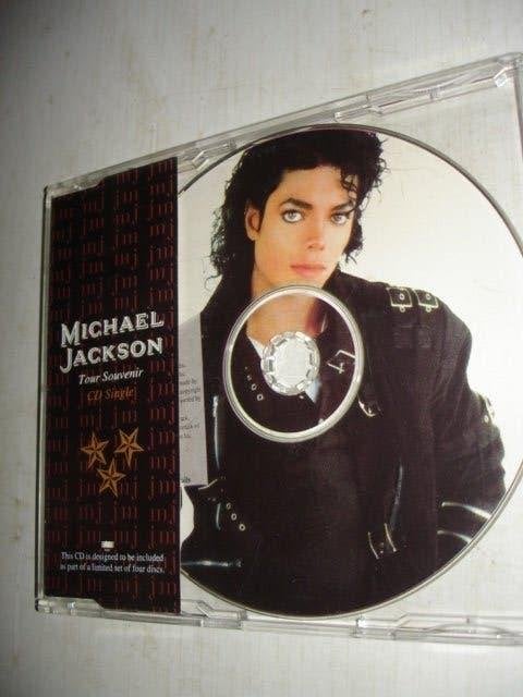 Michael Jackson- Tour Souvenir- CD-single nr. 3- Bijzonder !, Cd's en Dvd's, Verzenden, Zo goed als nieuw, Pop