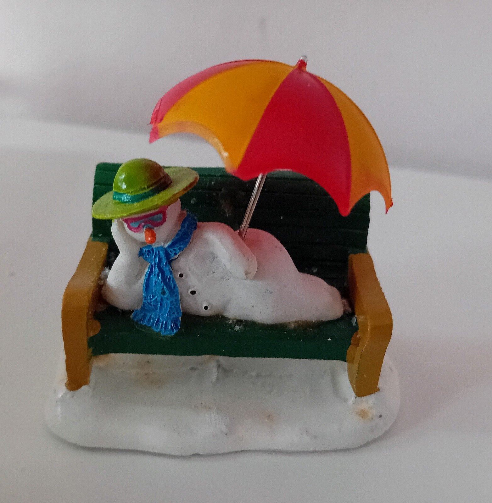 Snowman R&R, retired, Lemax figuur Kerstdorp, Ophalen of Verzenden