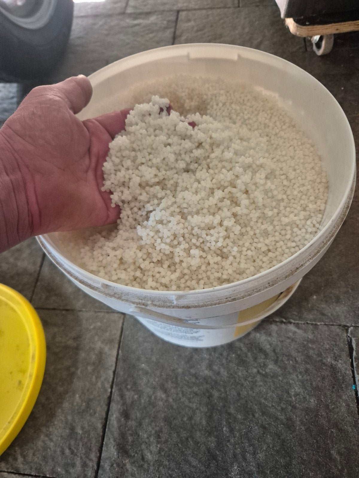 Beads voor beadfilter koi vijver, Ophalen