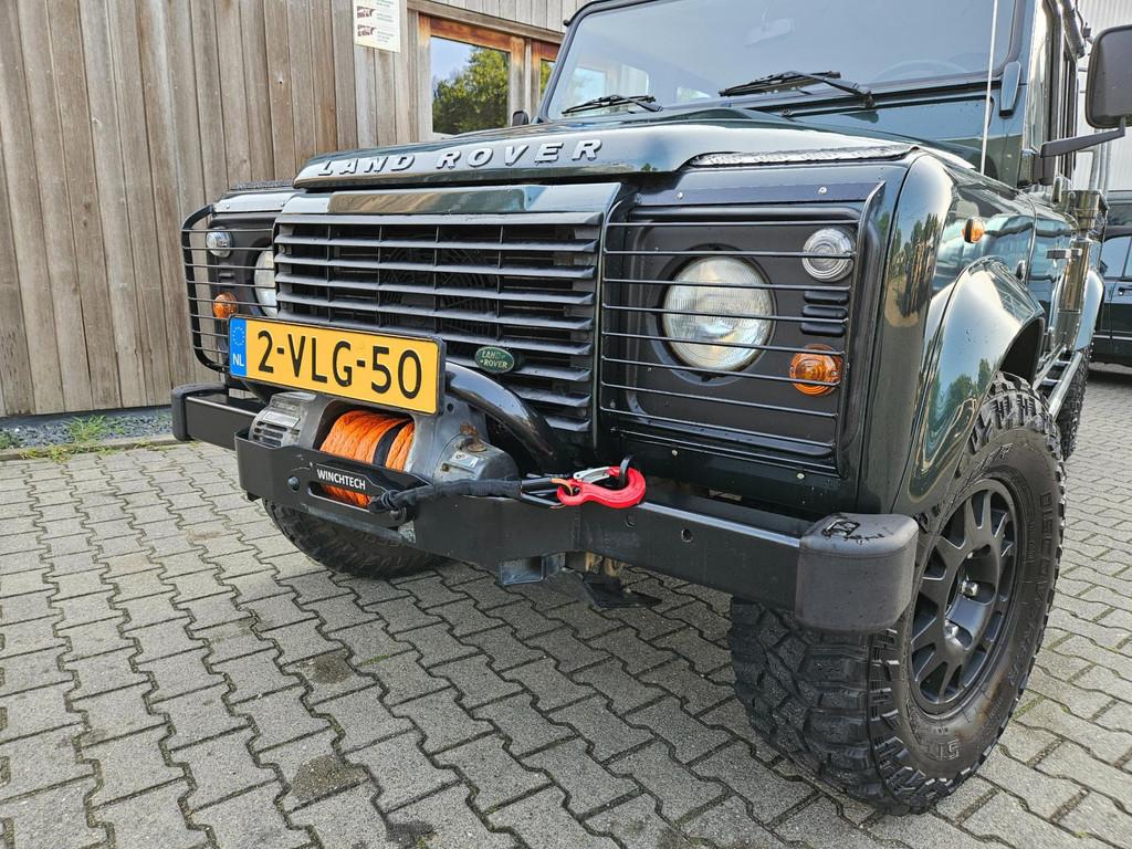 Land Rover Defender 130 2.4 TD Crew Cab, 13 km/l, Euro 5, Stof, Gebruikt