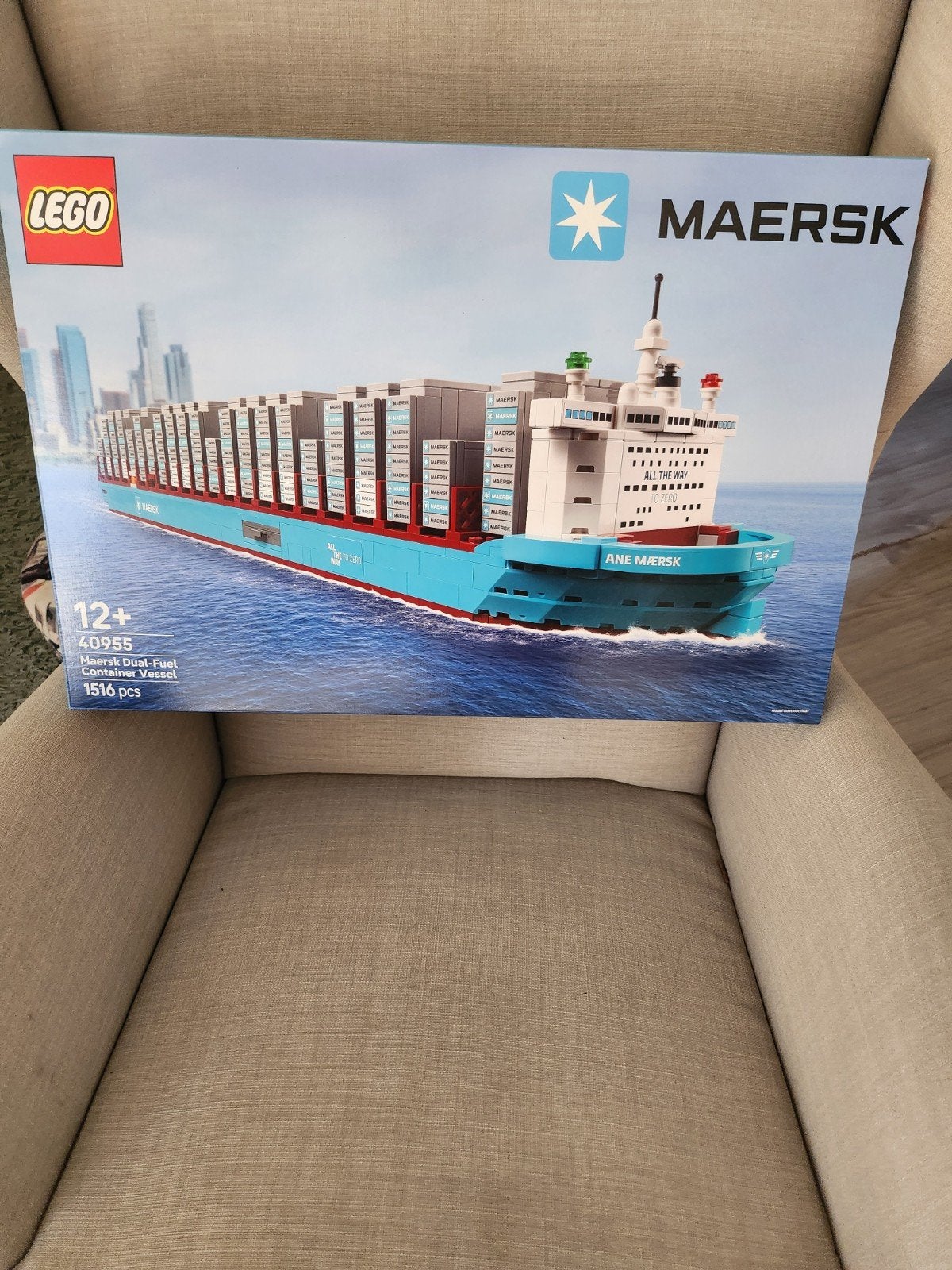 Lego Maersk, Ophalen, Nieuw