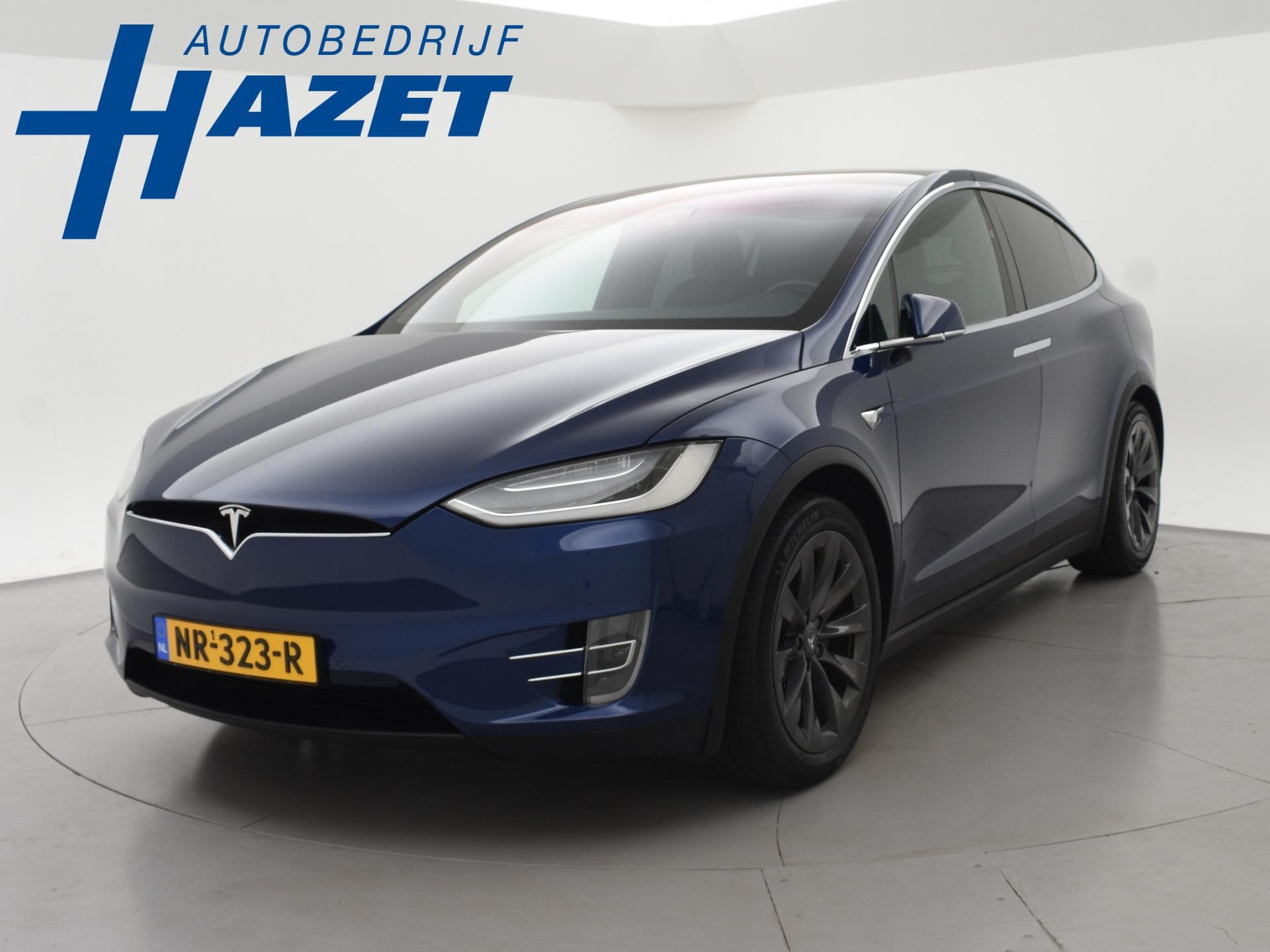 Tesla Model X 75D + TREKHAAK 2250 KG | LEDER | PANORAMA | LU, Auto's, Tesla, Automaat, Model X, Gebruikt, 124 €/maand