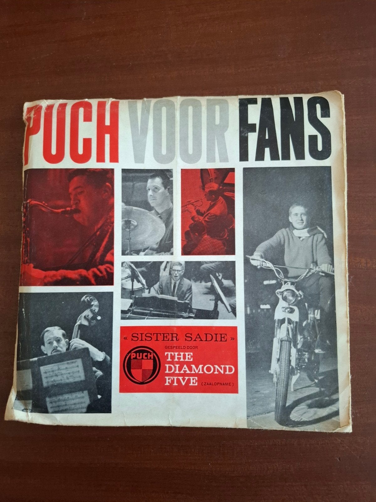 Puch Voor Fans - Sister Sadie / The Diamond Five, Cd's en Dvd's, Gebruikt, 7 inch, Ophalen of Verzenden, EP