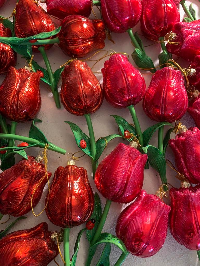 Tulpen hangers 14 cm, Diversen, Kerst, Nieuw, Ophalen of Verzenden