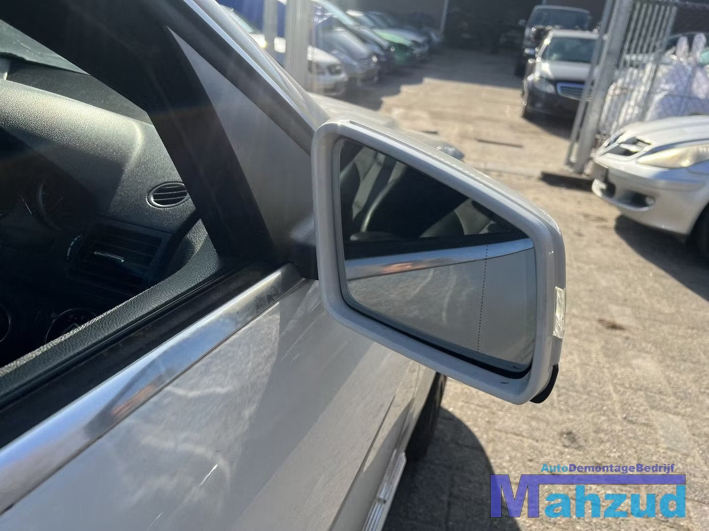 MERCEDES C klasse W204 wit C650 rechts Spiegel 2008-2011, Gebruikt, Mercedes-Benz AG, Mercedes-Benz, Ophalen of Verzenden