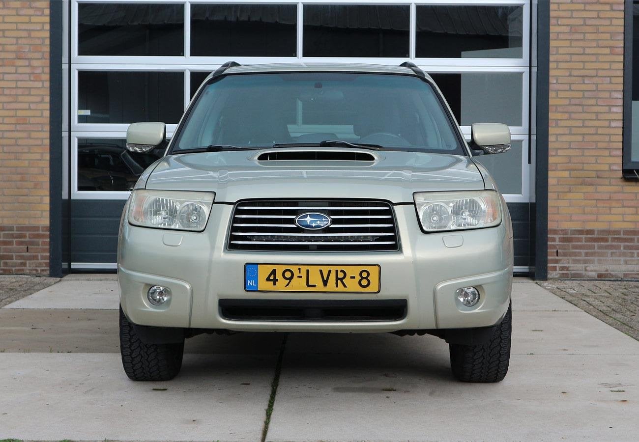 Subaru Forester 2.5 XT Executive Automaat LPG-G3, Auto's, Gebruikt, Zwart, 4 cilinders, Xenon verlichting