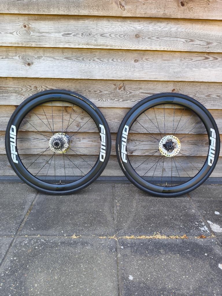 Fast Forward wielset model Ryot 44 disc, Fietsen en Brommers, Fietsonderdelen, Zo goed als nieuw, Wiel, Carbon, Racefiets, Ophalen of Verzenden